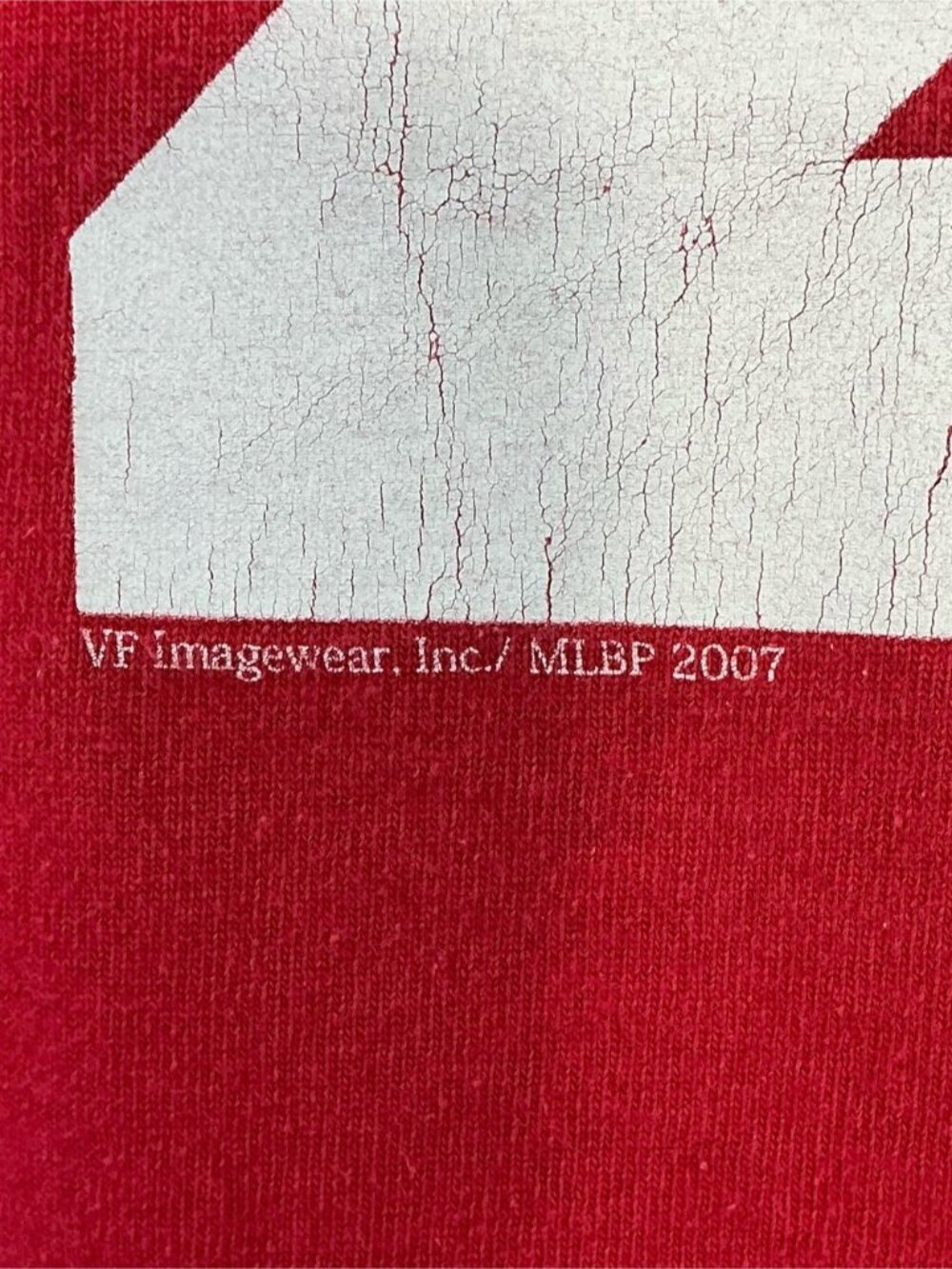 Phillies MLB Tee Shirt Jersey Cotton 2007 Chase Utley #26 Red Unisex Men Medium - Picture 10 of 16